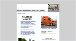 Desktop Screenshot of militarymovers.com